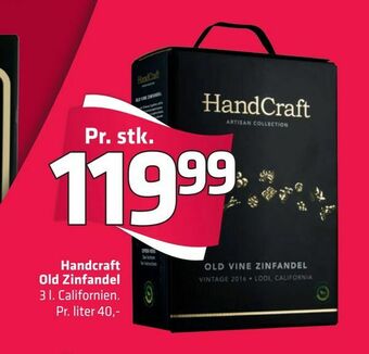 Fleggaard Handcraft Old Zinfandel tilbud