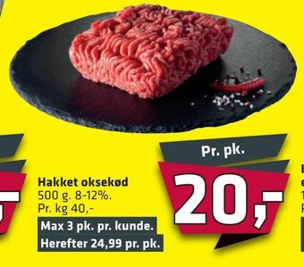 Fleggaard Hakket oksekød tilbud