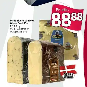 Fleggaard Mads Skjern Danbo el. Allans Guld 45+ tilbud