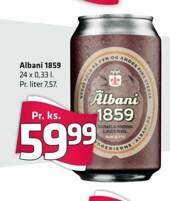 Fleggaard Albani 1859 tilbud