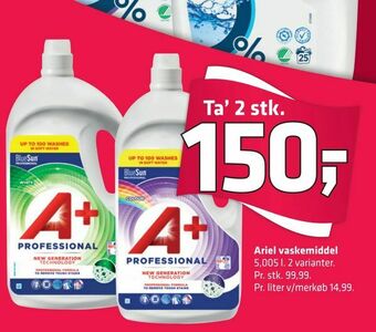 Fleggaard Ariel vaskemiddel tilbud