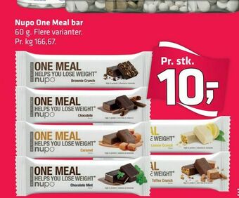 Fleggaard Nupo One Meal bar tilbud