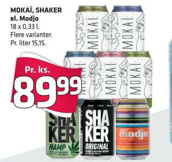 Fleggaard MOKAÏ, SHAKER el. Modjo tilbud
