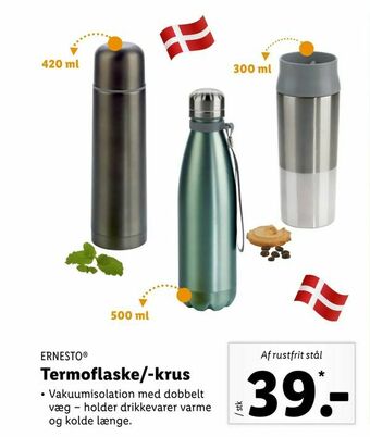Termoflaske/-krus