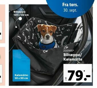Biltæppe/ Kølemåtte