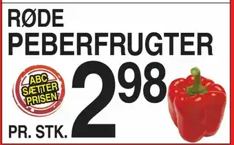 Røde Peberfrugter