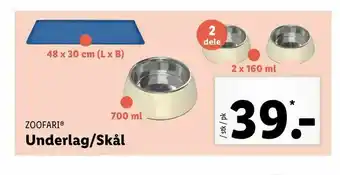Underlag/Skål
