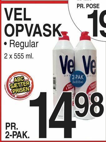 ABC Lavpris Vel opvask tilbud