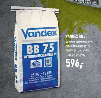 VANDEX BB 75