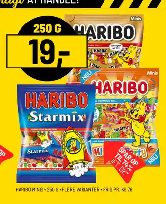Priss HARIBO MINIS tilbud