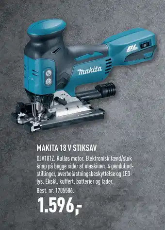 Johannes Fog MAKITA 18 V STIKSAV tilbud