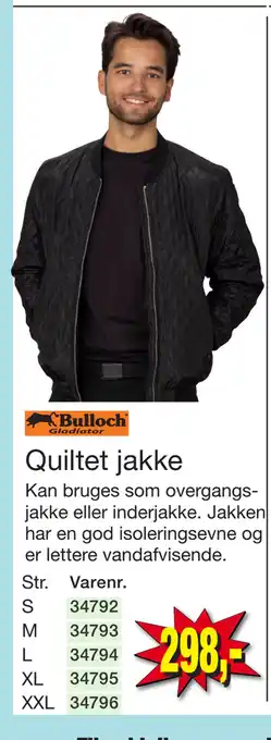 Harald Nyborg Quiltet jakke tilbud