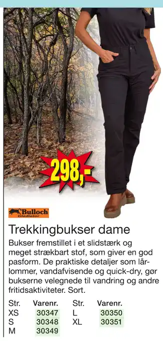 Harald Nyborg Trekkingbukser dame tilbud