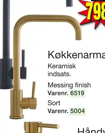 Harald Nyborg Køkkenarmatur tilbud