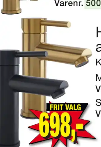 Harald Nyborg Håndvaskarmatur tilbud