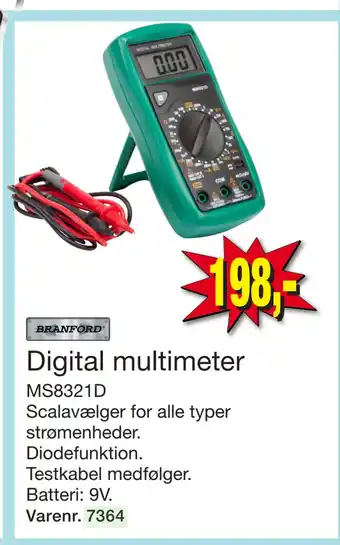 Harald Nyborg Digital multimeter tilbud