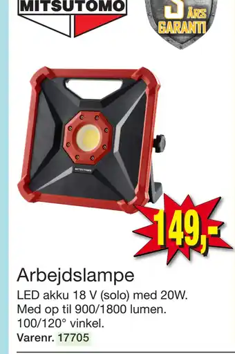 Harald Nyborg Arbejdslampe tilbud