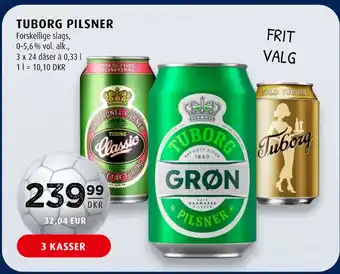 Scandinavian Park TUBORG PILSNER tilbud