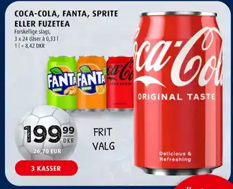 Scandinavian Park Coca-Cola, Fanta, Sprite eller fuzetea tilbud