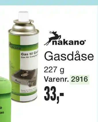 Harald Nyborg Gasdåse tilbud