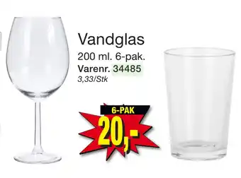 Harald Nyborg Vandglas tilbud
