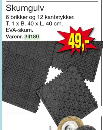 Harald Nyborg Skumgulv tilbud