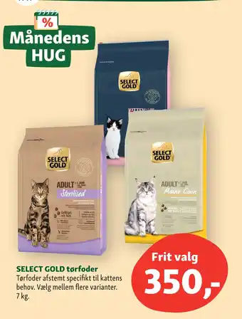 Maxi Zoo SELECT GOLD tørfoder tilbud