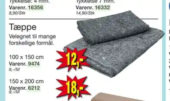 Harald Nyborg Tæppe tilbud