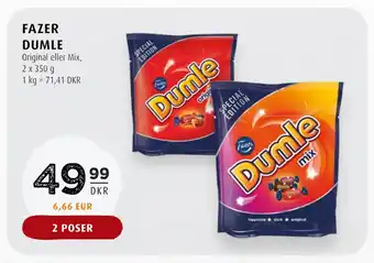 Scandinavian Park FAZER DUMLE tilbud
