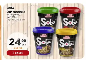SOBA CUP NOODLES