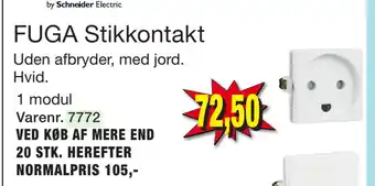 Harald Nyborg FUGA Stikkontakt tilbud