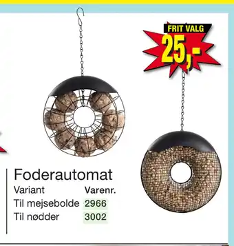Harald Nyborg Foderautomat tilbud