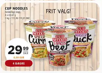 Scandinavian Park CUP NOODLES tilbud