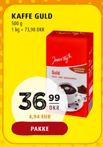 Scandinavian Park KAFFE GULD tilbud