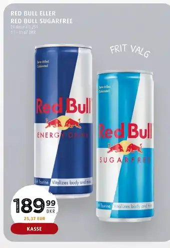 Scandinavian Park Red Bull eller Red Bull Sugarfree tilbud