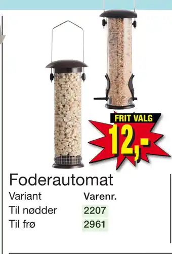 Harald Nyborg Foderautomat tilbud