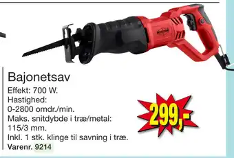 Harald Nyborg Bajonetsav tilbud
