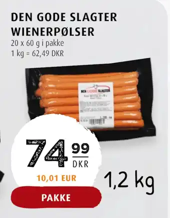 Scandinavian Park DEN GODE SLAGTER BACONKRAKAUER tilbud