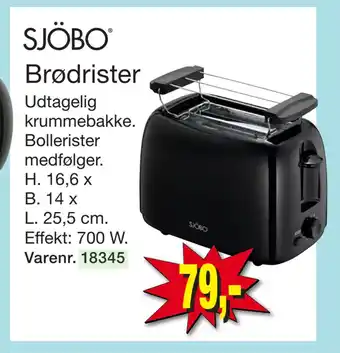 Harald Nyborg Brødrister tilbud