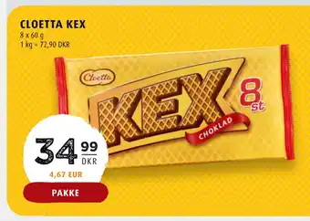 CLOETTA KEX