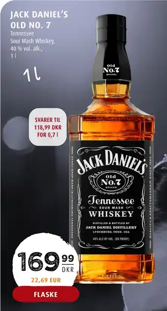 Scandinavian Park JACK DANIEL'S OLD NO. 7 tilbud