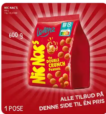 Scandinavian Park NIC NAC'S tilbud