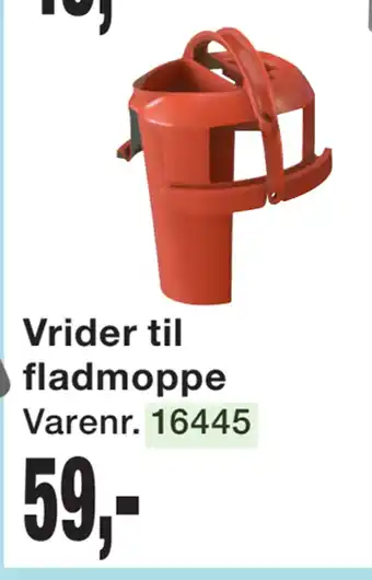 Harald Nyborg Vrider til fladmoppe tilbud