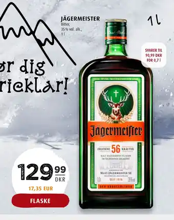 Scandinavian Park Jägermeister tilbud