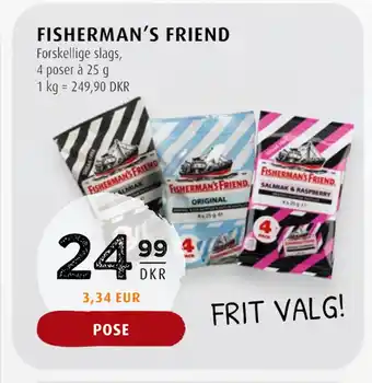 Scandinavian Park FISHERMAN'S FRIEND tilbud