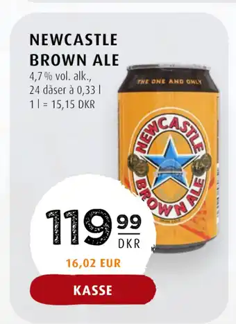 Scandinavian Park NEWCASTLE BROWN ALE tilbud