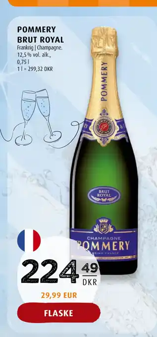 Scandinavian Park POMMERY BRUT ROYAL tilbud