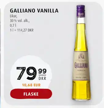 Scandinavian Park GALLIANO VANILLA tilbud