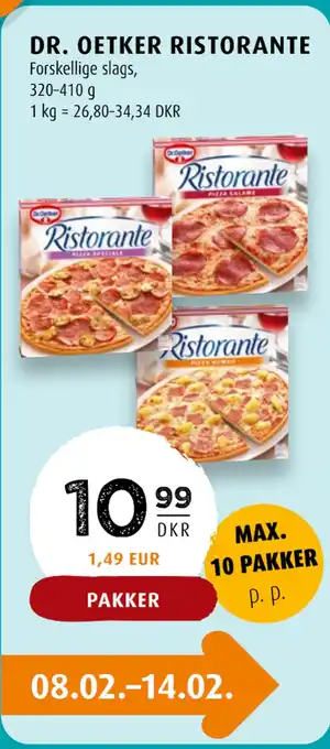 Scandinavian Park Dr. Oetker Ristorante tilbud