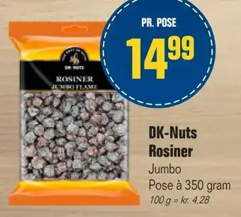 Otto Duborg DK-Nuts Rosiner tilbud